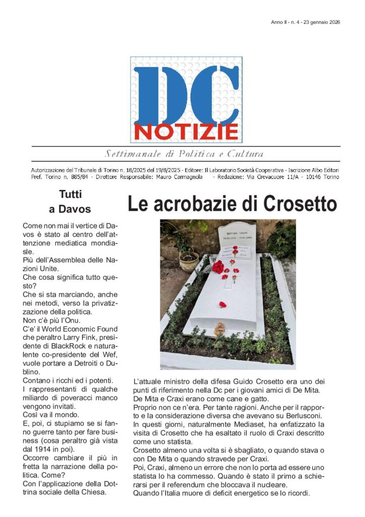 thumbnail of DCNotizie Gennaio 2026 – Numero 4