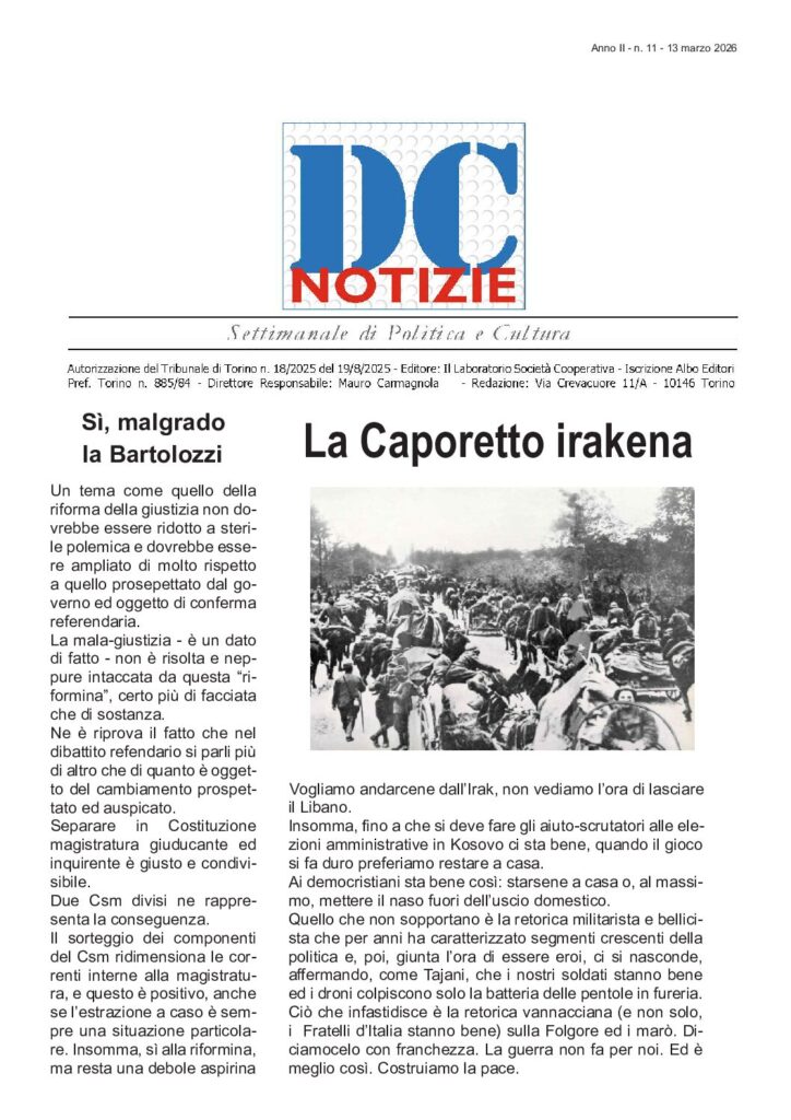 thumbnail of DCNotizie Marzo 2026 – Numero 11